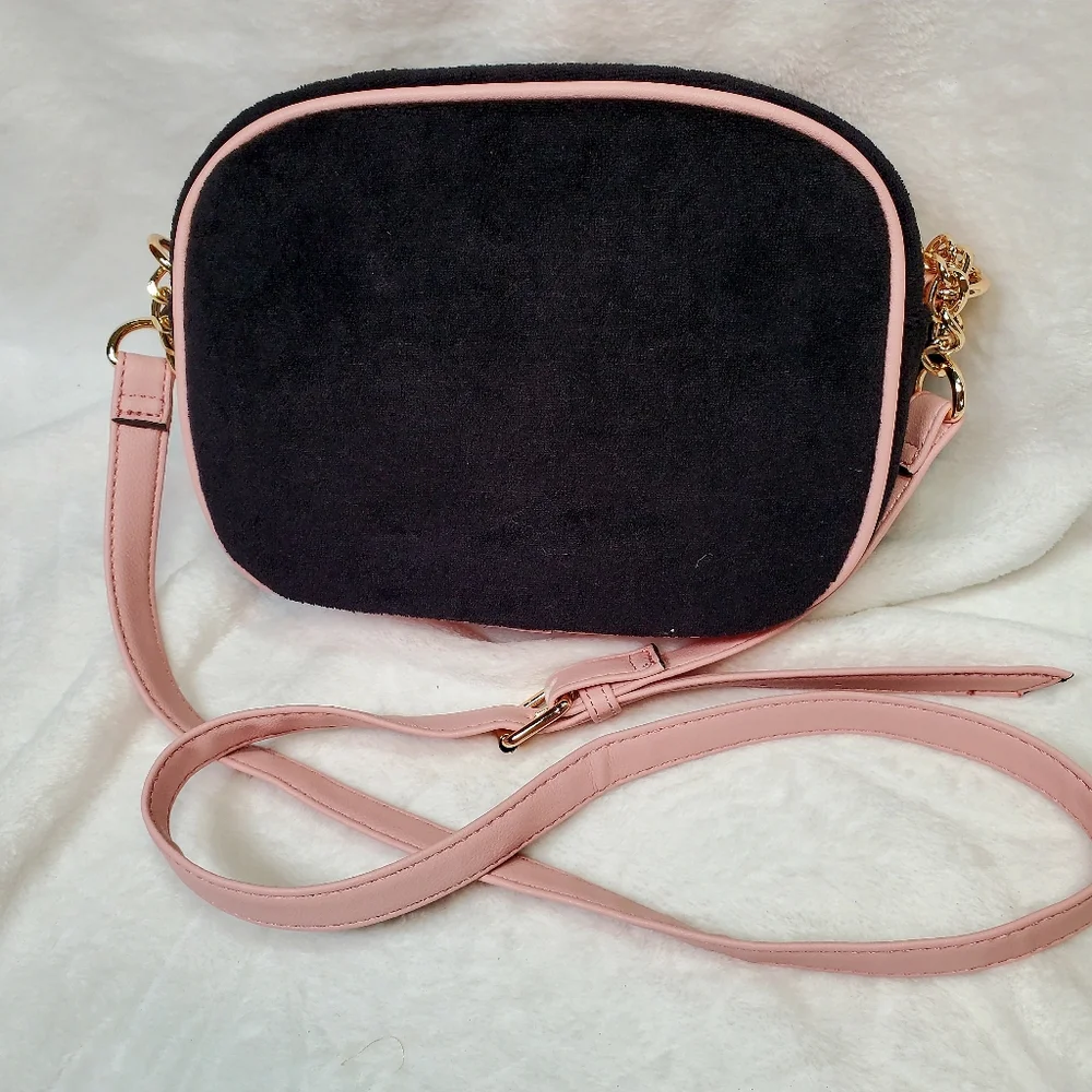 Juicy Couture Wingin‎ It Y2K Crossbody Camera Bag Butterfly Design Rhinestones